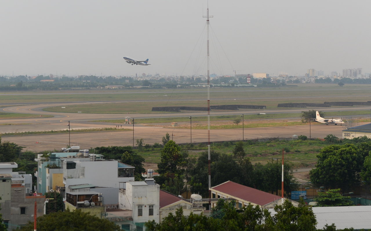 Khu vực sân bay Tân Sơn Nhất mà Bộ Quốc phòng dự kiến chuyển giao cho phía dân sự