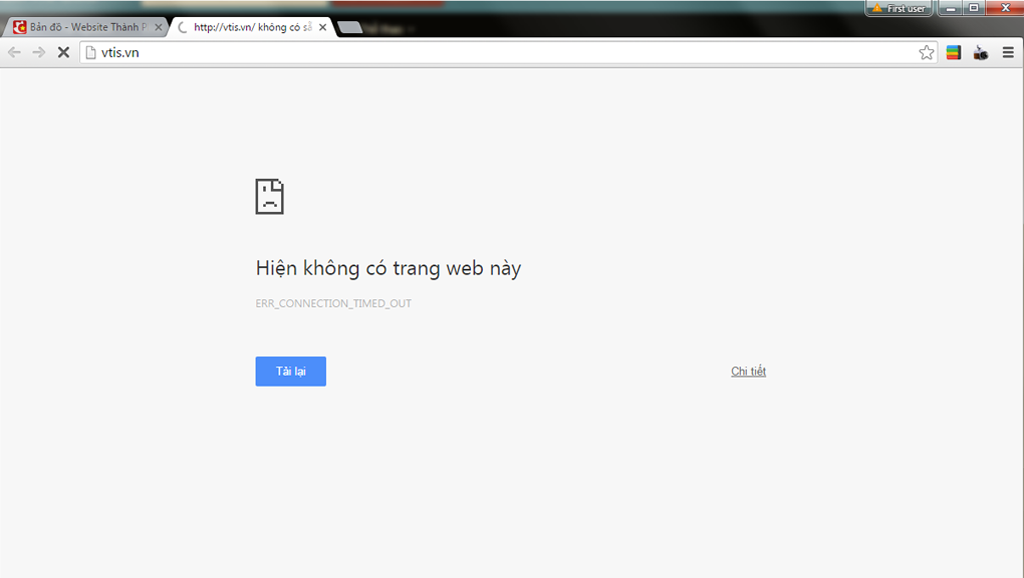 Màn hình khi bấm vào phần