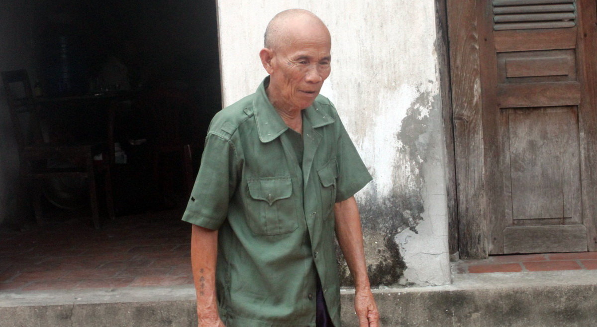Ông Trần Văn Thêm - người 43 năm phải mang thân phận tử tù - Ảnh: T.Lụa
