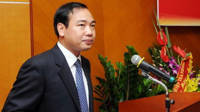 ông Trần Quang Huy tại một hội nghị của Bộ Công thương - Ảnh: Minh Khuyên
