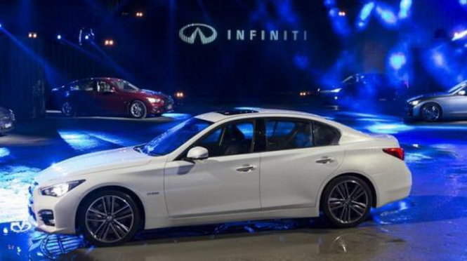 Nissan Infiniti Q50 2014 bị đánh giá là chiếc xe dễ bị hacker tấn công nhất - Ảnh: Reuters
