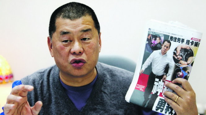 Ông Jimmy Lai - Ảnh: todayonline.com