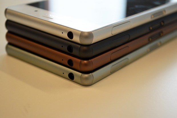 Smartphone Sony Xperia Z3 có bốn màu khi ra mắt thị trường - Ảnh: Wired