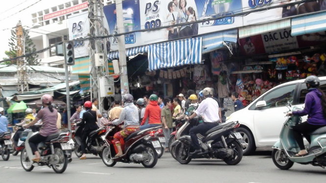Hiện trường vụ tai nạn