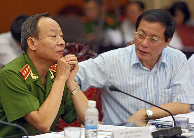 Thượng Tướng Lê Quý Vương: “cơ quan điều tra chịu áp lực rất lớn” - Ảnh: Việt Dũng