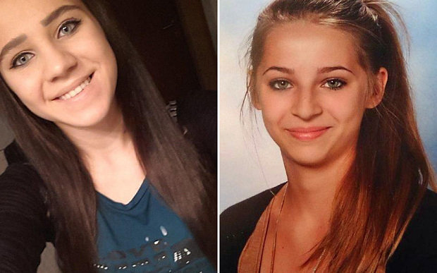 Sabina Selimovic (trái), 15 tuổi, và Samra Kesinovic, 16 tuổi - Ảnh: Interpol