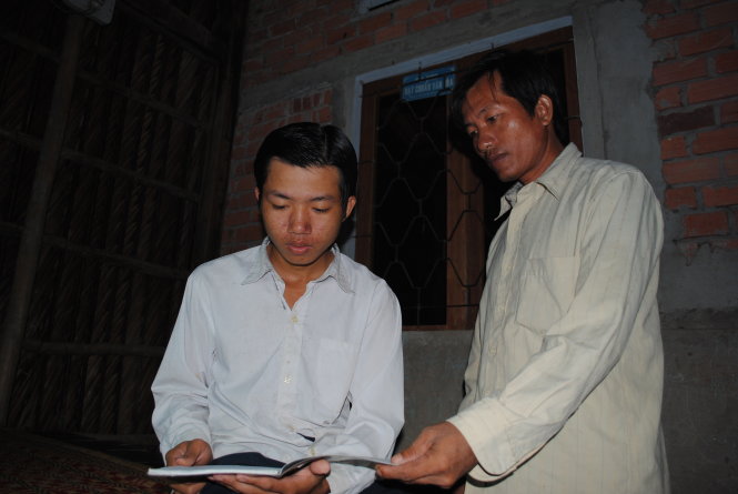 Phạm Chí Nguyễn đã trở lại con đường học tập sau gần một năm ngồi tù oan - Ảnh: T.Thái