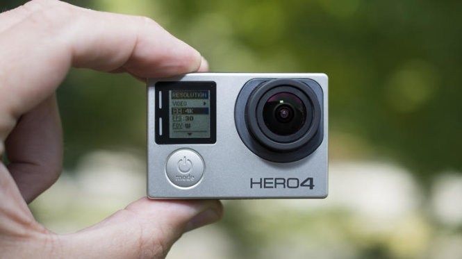 Thiết lập quay ở chuẩn 4K cho GoPro Hero4 Black - Ảnh: CNET