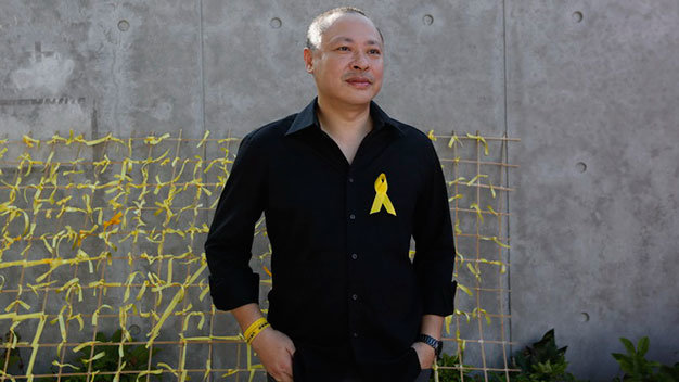 Giáo sư Benny Tai, 50 tuổi, một trong những người sáng lập phong trào Chiếm trung tâm - Ảnh: Reuters