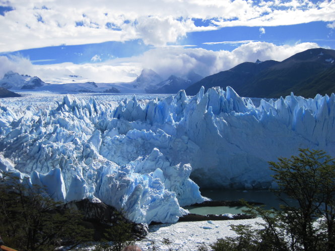 Một trong những điểm ngắm sông băng nổi tiếng ở El Chalten - Ảnh: Wordpress