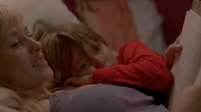Patricia Arquette và Ellar Coltrane trong phim Boyhood - Ảnh: IMDB