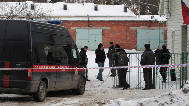 Điều tra ban đầu của cảnh sát cho thấy vụ bắn giết liên quan đến cắt giảm nhân sự tại ngân hàng - Ảnh: RIA Novosti