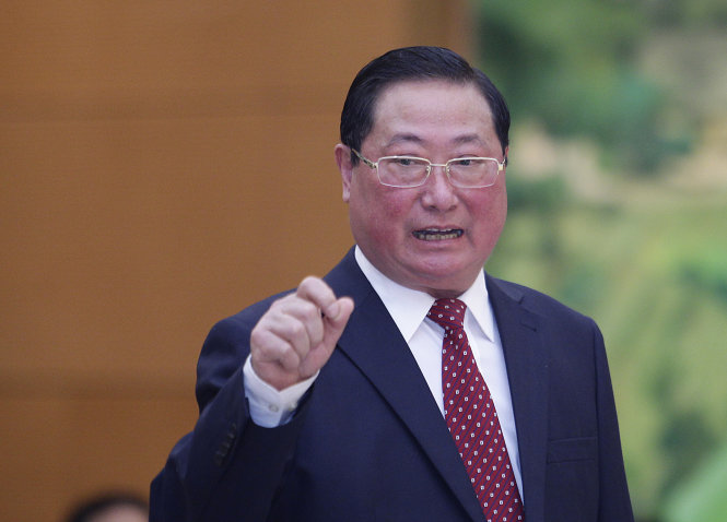 Bộ trưởng, Chủ nhiệm Ủy ban dân tộc Giàng Seo Phử - Ảnh: NGUYỄN KHÁNH