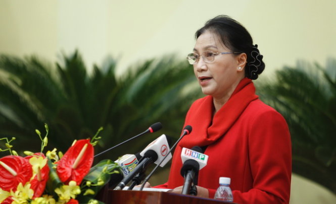 Phó chủ tịch Quốc hội Nguyễn Thị Kim Ngân - Ảnh: Nguyễn Khánh