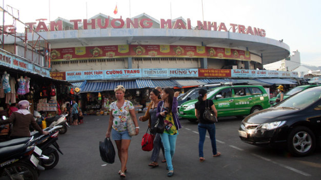 Chợ Đầm tròn Nha Trang hiện nay - Ảnh: Phan Sông Ngân