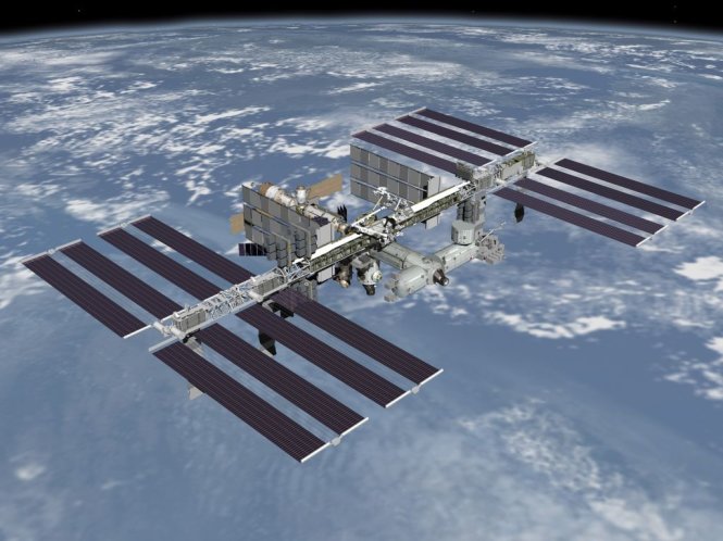 Hiện có sáu phi hành gia đang làm việc tại Trạm ISS - Ảnh: Reuters