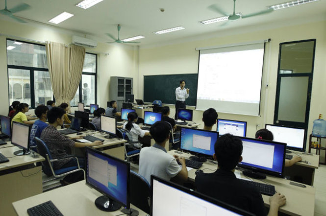 Viettel cần nhân lực chất lượng cao từ Học viện Công nghệ bưu chính viễn thông - Ảnh: Nguyễn Khánh