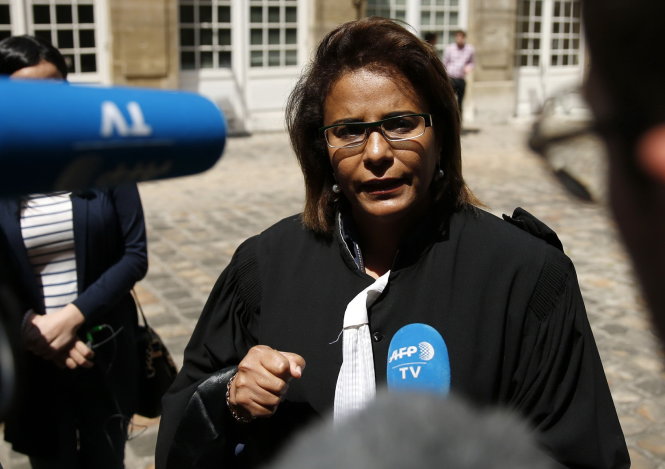 Bà Samia Maktouf, luật sư của gia đình B - Ảnh: Reuters ​