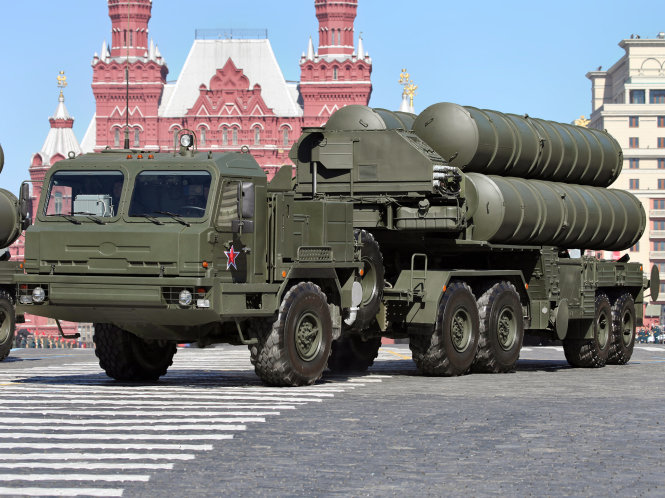 Hệ thống tên lửa S-400 hiện đại của Nga - Ảnh: Sputnik