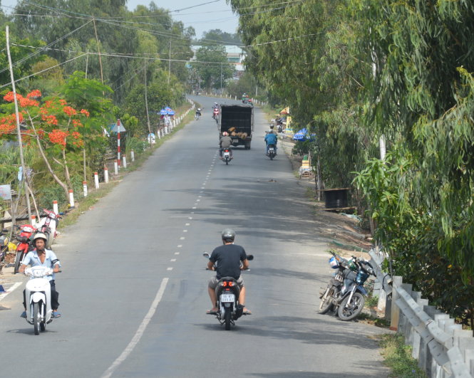 Con đường sẽ được đặt tên của cố thủ tướng Võ Văn Kiệt - Ảnh: Ngọc Tài