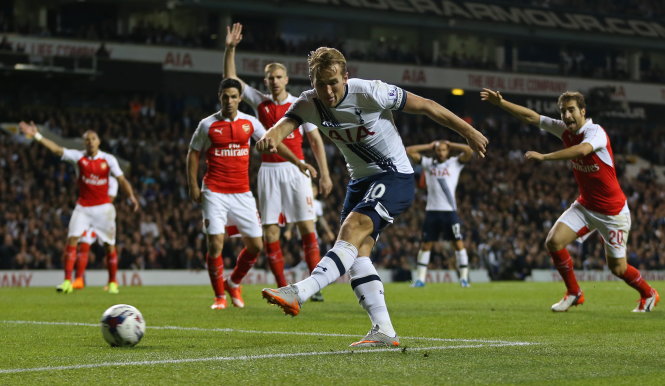 Harry Kane vẫn chưa có bàn thắng nào cho Tottenham mùa này - Ảnh: Reuters