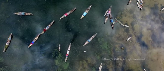 Một số cảnh đẹp Việt Nam nhìn từ trên cao - Ảnh chụp từ clip