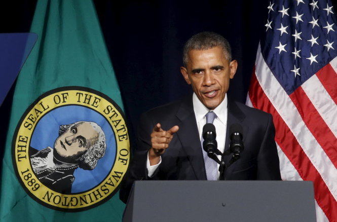 Tổng thống Obama khẳng định ông không muốn Mỹ sa lầy quân sự tại Syria - Ảnh: Reuters