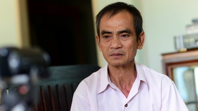 Ông Huỳnh Văn Nén và nỗi đau 17 năm ngồi tù oan - Ảnh: Quang Định