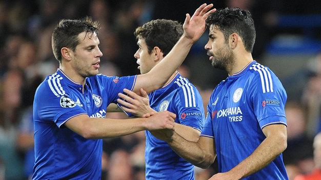 Các cầu thủ Chelsea ăn mừng bàn thắng vào lưới Porto - Ảnh: Getty Images