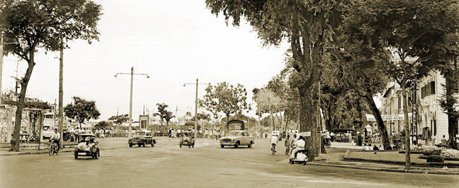 Bến Bạch Đằng năm 1956.