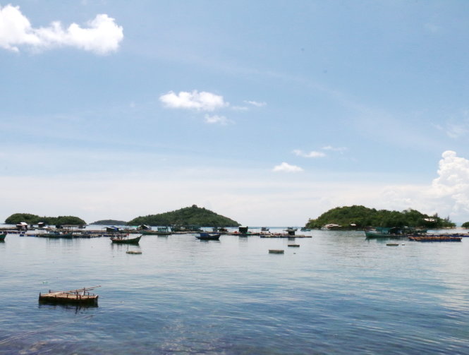 Một số đảo trong quần đảo Hải Tặc - Ảnh: Yến Trinh