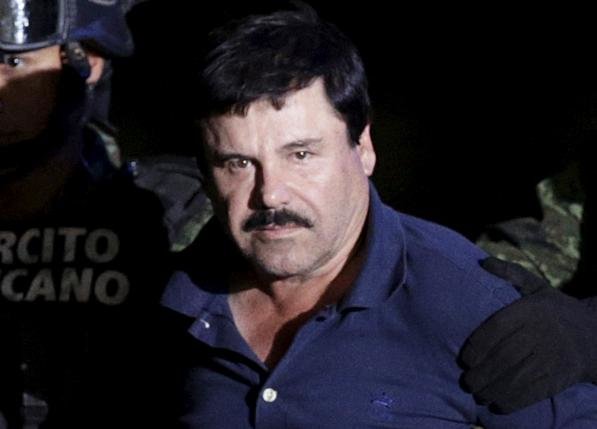 Trùm ma túy Guzman vừa bị bắt lại sau gần 6 tháng vượt ngục Ảnh: Reuters