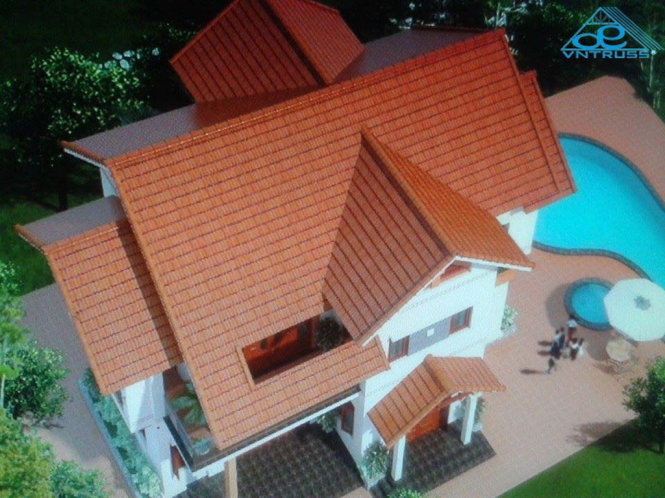 Các loại ngói bằng đất sét thường có màu sáng và không giữ nhiệt như các loại ngói tối màu