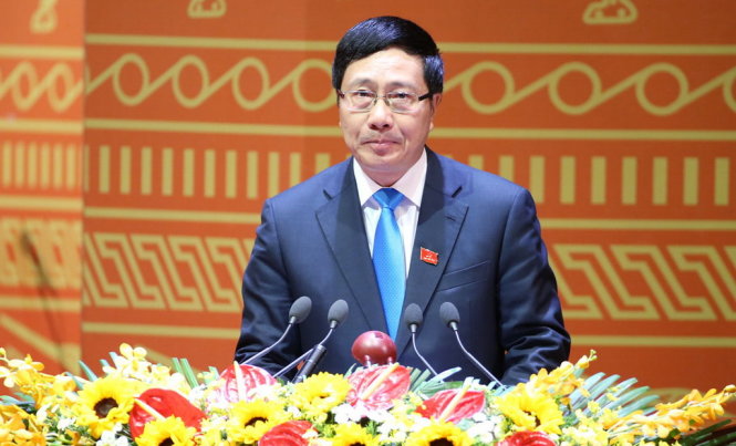 – Phó Thủ tướng Phạm Bình Minh