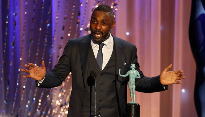 Việc Idris Elba thắng giải của SAG nhưng trượt đề cử Oscar - Ảnh: Reuters