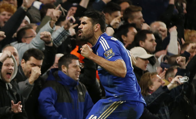 Phong độ cao của Costa sẽ giúp Chelsea đánh bại PSG? - Ảnh: Reuters