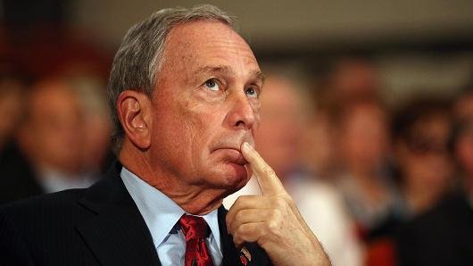 Doanh nhân tỉ phú, cựu thị trưởng thành phố New York Michael Bloomberg - Ảnh: CNBC