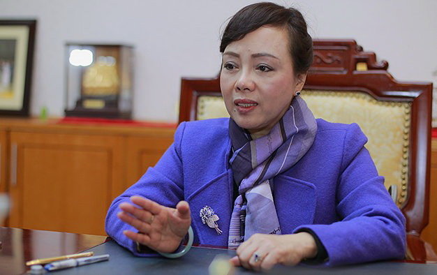 Bộ trưởng Bộ Y tế Nguyễn Thị Kim Tiến  - Ảnh: BYT