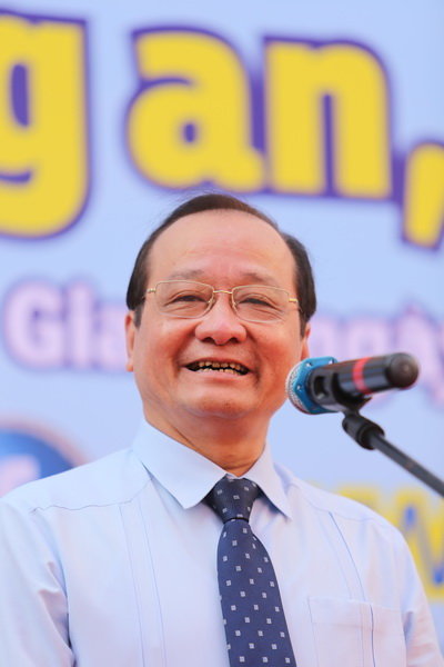 Ông Trần Thanh Đức - Phó chủ tịch UBND Tỉnh Tiền Giang, phát biểu tại buổi tư vấn - Ảnh: Như Hùng