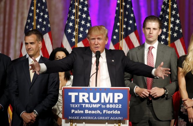 Tỉ phú Donald Trump - Ảnh: Reuters