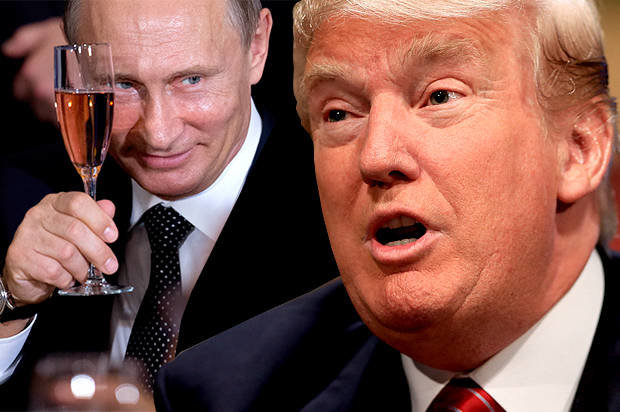 Mối quan hệ thiện chí giữa tổng thống Nga Putin và tỷ phú Trump liệu có sứt mẻ sau sự cố video này? - Ảnh: Shoebat