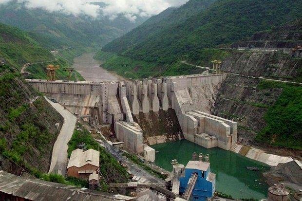 Thủy điện Dachaoshan của Trung Quốc xây dựng trên sông Mekong - ảnh: AP
