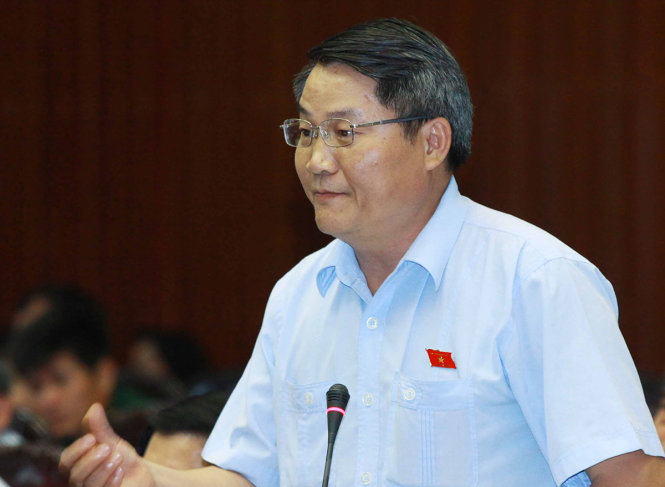 Đại biểu Nguyễn Văn Tiên - Phó Chủ nhiệm Ủy ban các vấn đề xã hội của Quốc hội - Ảnh: VPQH