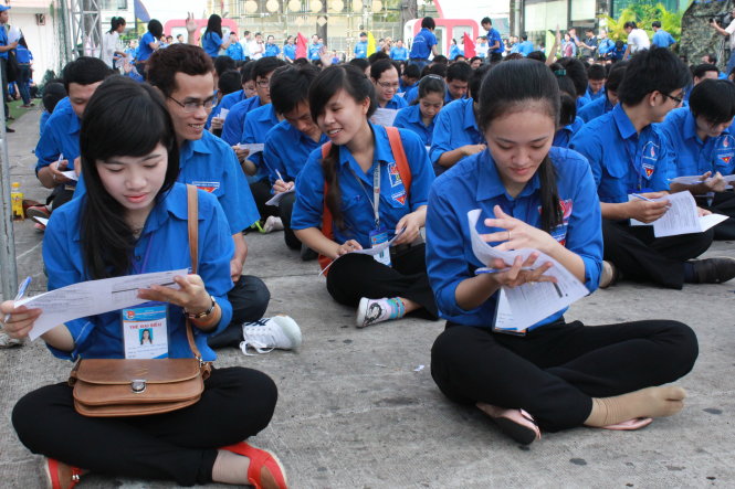 Cập nhật kiến thức, kỹ năng thường xuyên cho cán bộ Đoàn là đòi hỏi được đặt ra để nâng chất lượng báo cáo viên và lớp cảm tình Đoàn - Ảnh: Q.L.