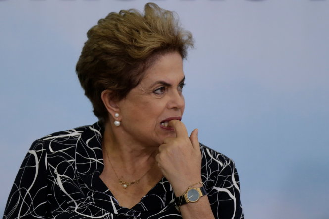 Nữ tổng thống Dilma Rousseff - Ảnh: Reuters