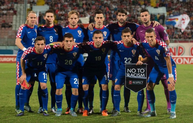 Đội tuyển Croatia. Ảnh: Tumblr