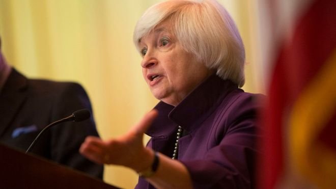 Bà Janet Yellen, chủ tịch Quỹ dự trữ liên bang Mỹ (FED) - Ảnh: Getty Images
