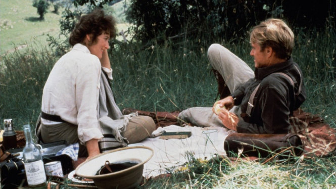 Meryl Streep và Robert Redford trong Out of Africa. Ảnh IMDB