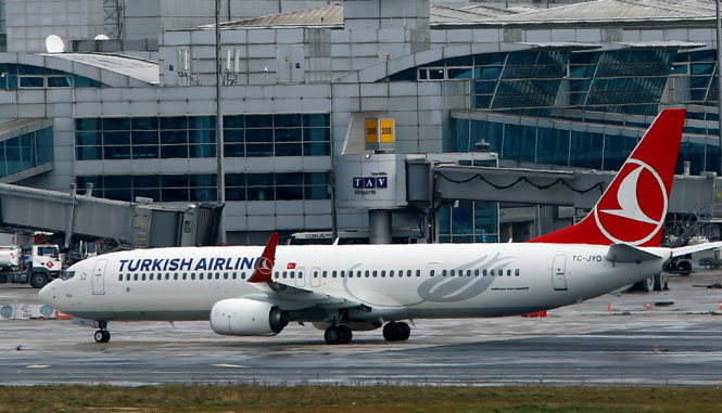 Một chiếc máy bay của hãng Turkish Airlines - Ảnh: REUTERS