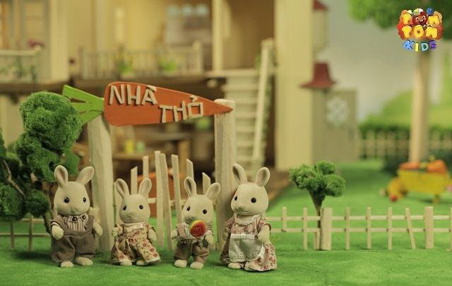 Chuyện nhà thỏ, loạt phim hoạt hình thiếu nhi đáng yêu, mang tính giáo dục cao của POMPOM4Kids Ảnh: YouTube
